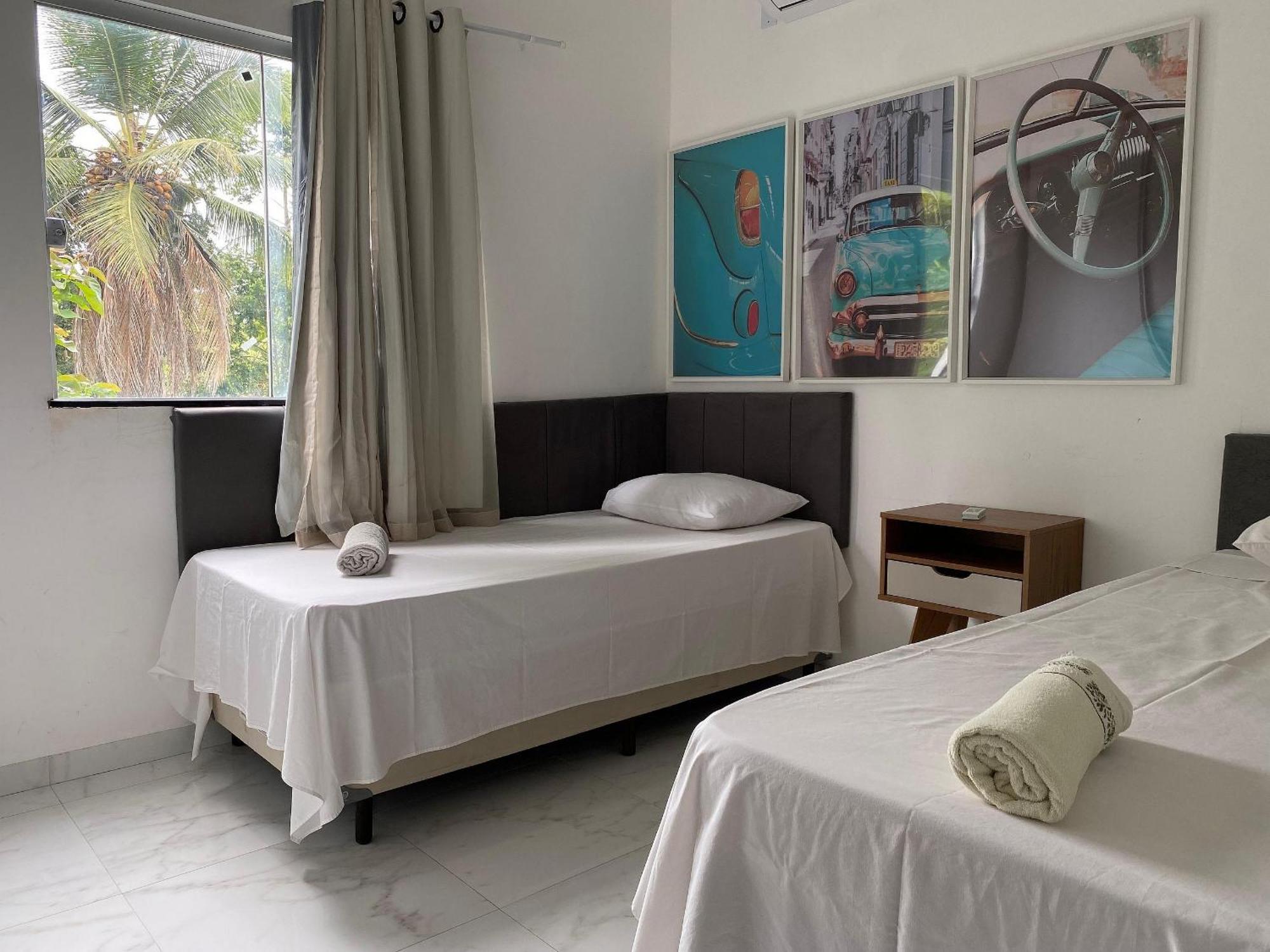 Casa de Férias Ap 15 - 500m Da Beira Mar De Taperapuan, 2 Quartos *